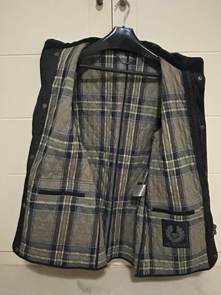 Chaqueta Belstaff Negra Acolchada