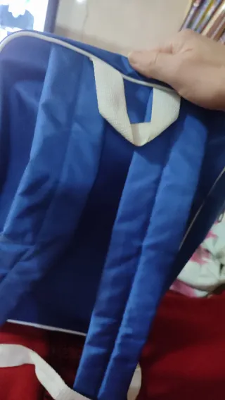 Mochila Adidas Azul y Roja