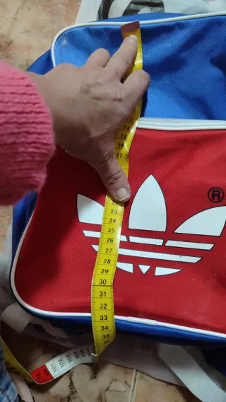 Mochila Adidas Azul y Roja