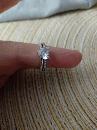 Anillo  Corazón Plata