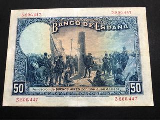 Billete 50 Pesetas Banco de España