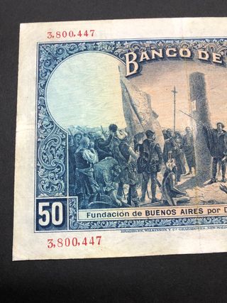 Billete 50 Pesetas Banco de España