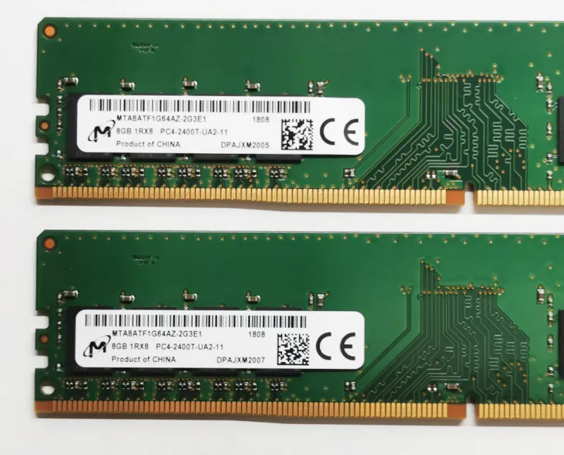 2x8GB DDR4 PC4-2400T Memoria RAM Micron