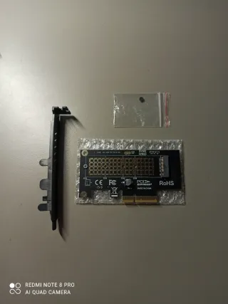 Adaptador M.2 NVMe a PCI-E X4