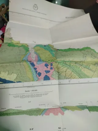 Mapa Geológico España Bermeo IGME 1:50.000