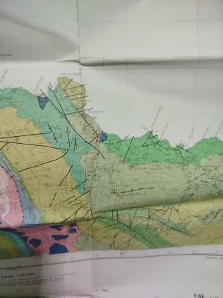 Mapa Geológico España Bermeo IGME 1:50.000