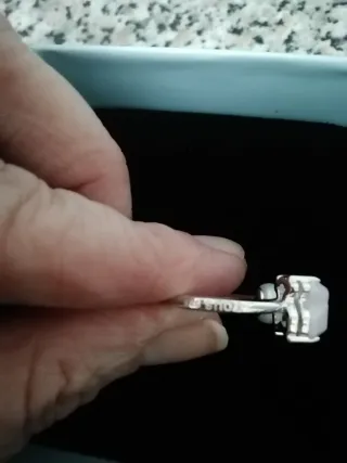 Anillo Plata 925 Vermeil Rosa