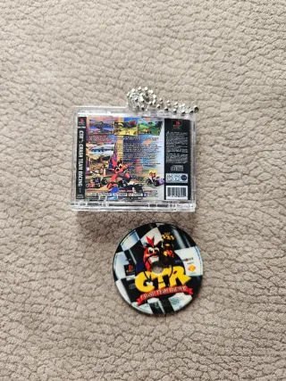 Crash Team Racing CTR PS1 Mini CD Portachiavi