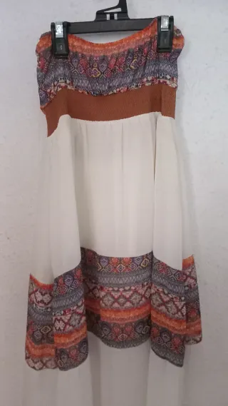 Vestido corto estampado para eventos