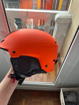 Casco naranja esquí/snowboard Talla XL
