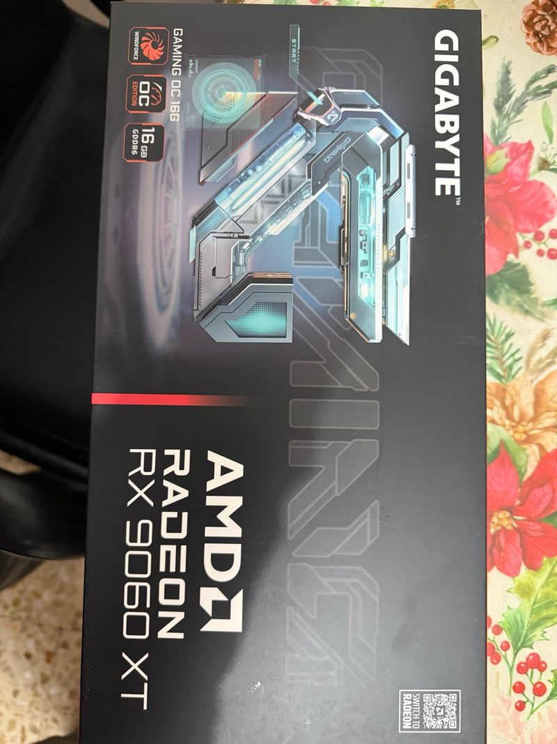 Gigabyte RX 9060XT 16GB GDDR6 Tarjeta Gráfica