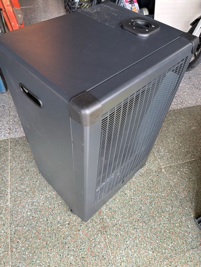 Estufa a gas Habitex gris