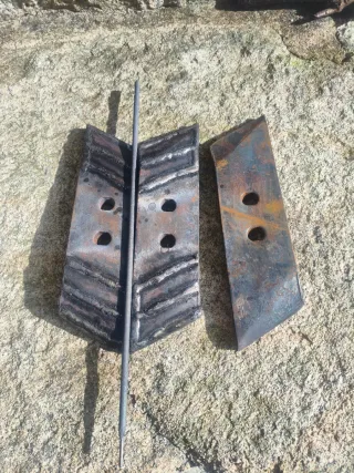 4 Punteras Kverneland Recargadas Metal Duro