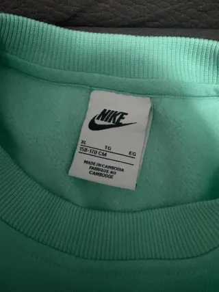 Maglia Nike ragazza verde 158/170 cm
