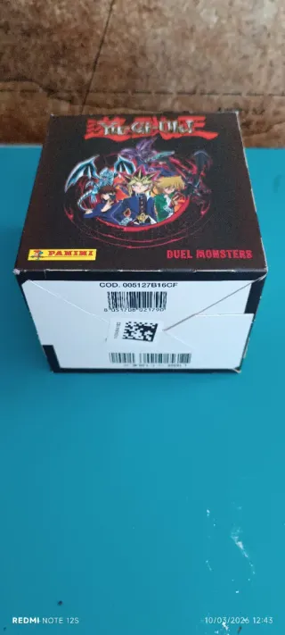Box 36 bustine Yu-Gi-Oh sigillate Panini