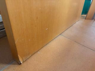 Puerta interior madera maciza con condena