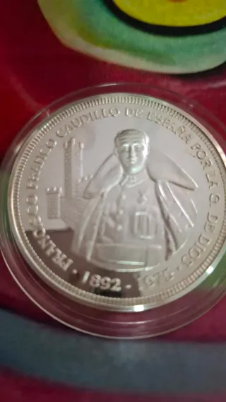 Onza de Plata Franco Caudillo España 1892-1975