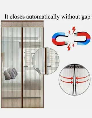 TENDA ZANZARIERA MAGNETICA CON CALAMITA