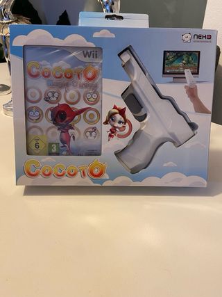 Wii Cocoto Magic Circus + Pistola nuevo