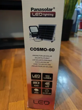 OFERTA 40€ Paneles Solares LED  Cosmo-60