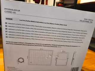 OFERTA 40€ Paneles Solares LED  Cosmo-60