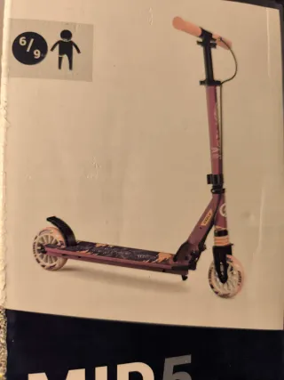 Patinete Oxelo MID5 Morado