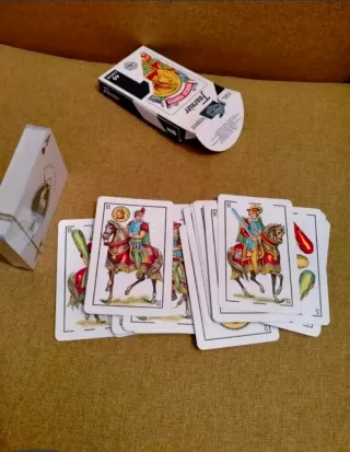 Baraja de cartas Fournier y Naipes Comas