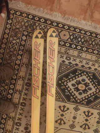 Esquís Fischer Air Channel X-Treme cuchillas piele