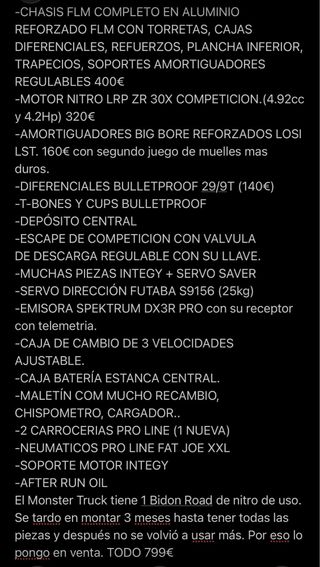 Monster Truck RC SAVAGE XXL full +2.500€