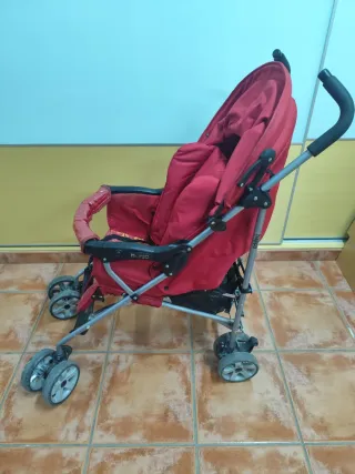 Carro de paseo Nurse rojo