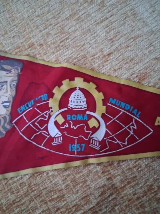 Banderín Juventud Obrera Cristiana 1957