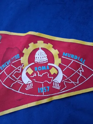 Banderín Juventud Obrera Cristiana 1957