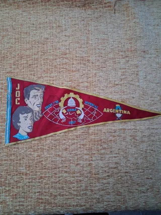 Banderín Juventud Obrera Cristiana 1957