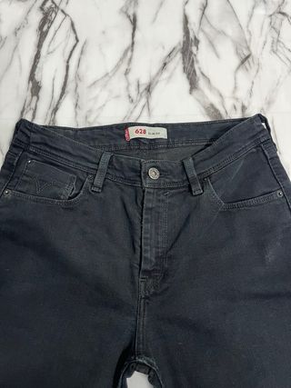 Jeans Levi's 628 Slim Fit Neri W30