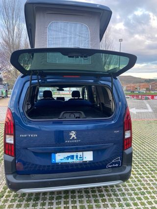 Furgoneta camperizada techo elevable