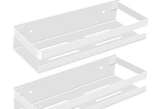 Estanterías acero inoxidable -2 piezas baño/cocina