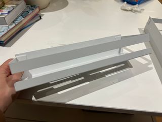 Estanterías acero inoxidable -2 piezas baño/cocina