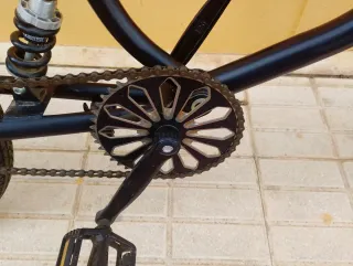 Bicicleta Estilo Cruiser Negra