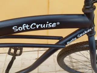 Bicicleta Estilo Cruiser Negra