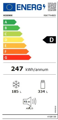 Nevera Americana Hisense Acero Inoxidable