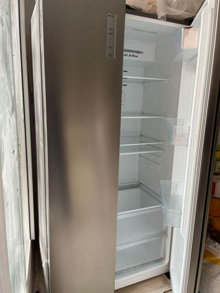 Nevera Americana Hisense Acero Inoxidable