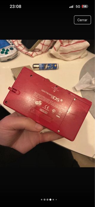 Nintendo DSi Roja para Reparación o Piezas