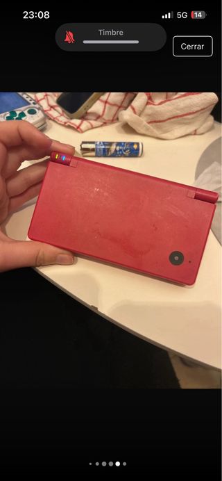 Nintendo DSi Roja para Reparación o Piezas