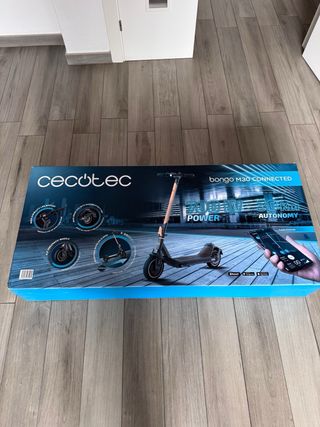 Patinete Eléctrico Amarillo y Negro