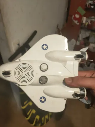 Avión Super Jet Fighter Radio Juguete coleccionist