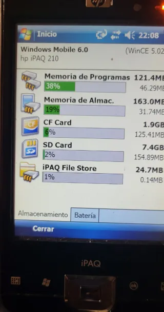 HP iPAQ 214 GPS TomTom