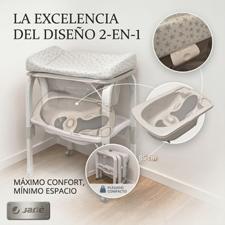 Bañera Cambiador Jané Flip 2 en 1 ¡Como nueva!