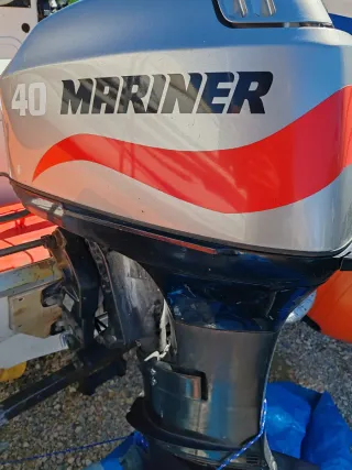 Semirrígida 4,5m + Mariner 40cv + Remolque +Sonda