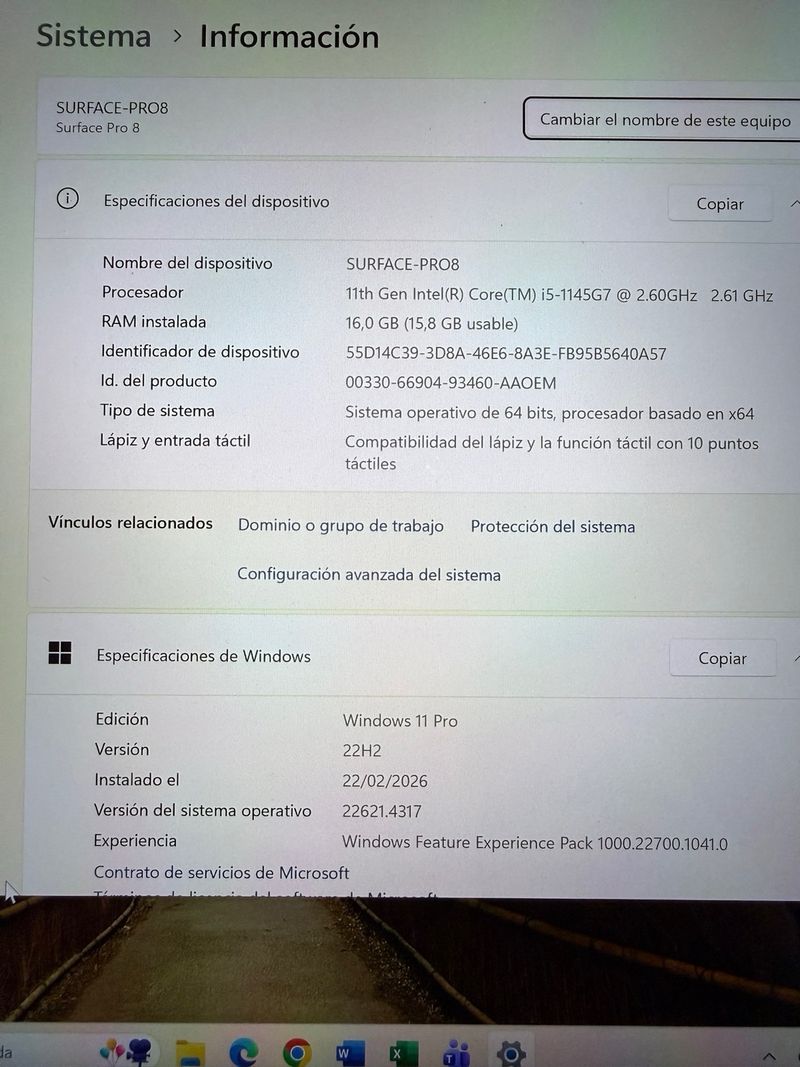 Lote 3 Microsoft Surface Pro 7+ y 8 afbeelding 6