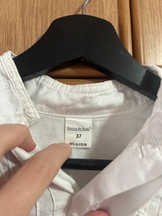 Camisa fallero blanca